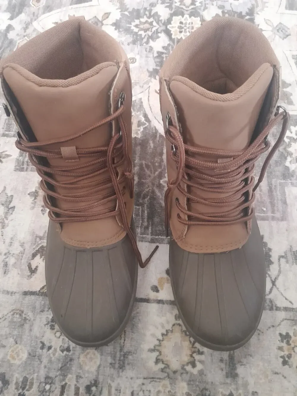 Goodfellow & Co Men's Duck Winter Boots textile upper size 9